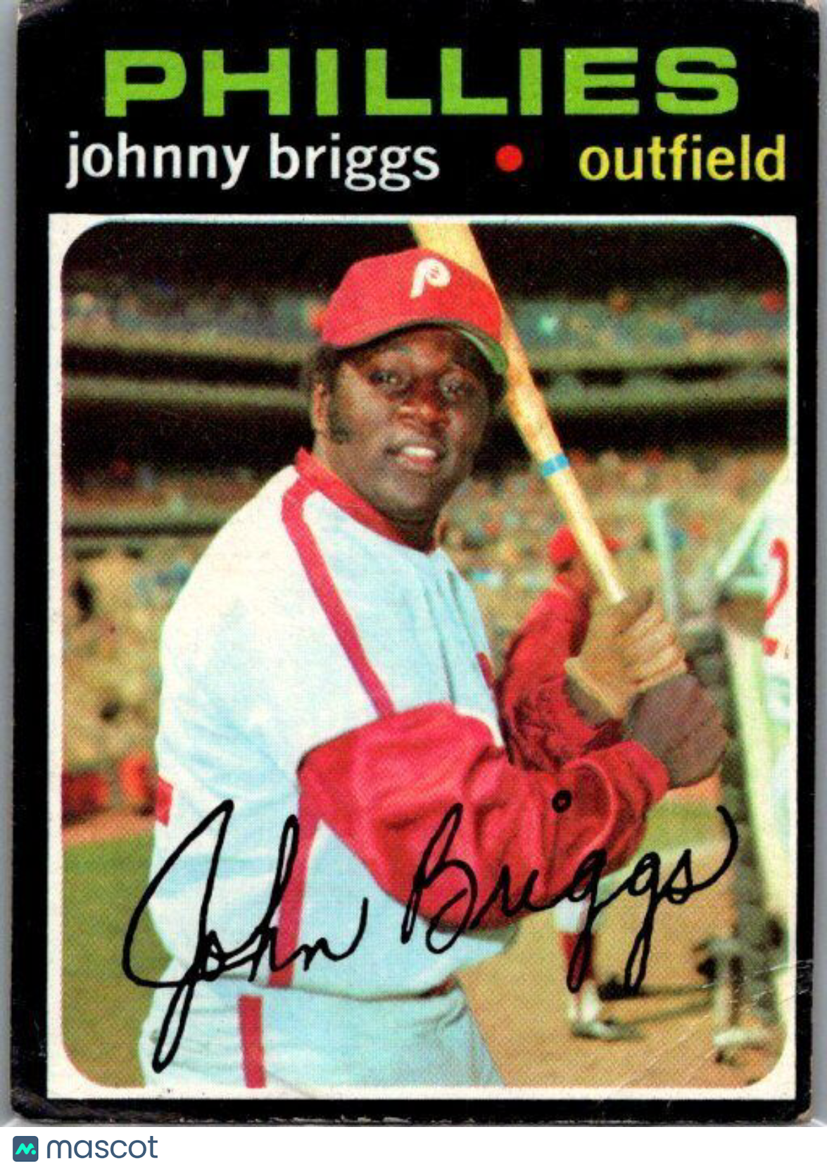 1971 Topps #297 Johnny Briggs