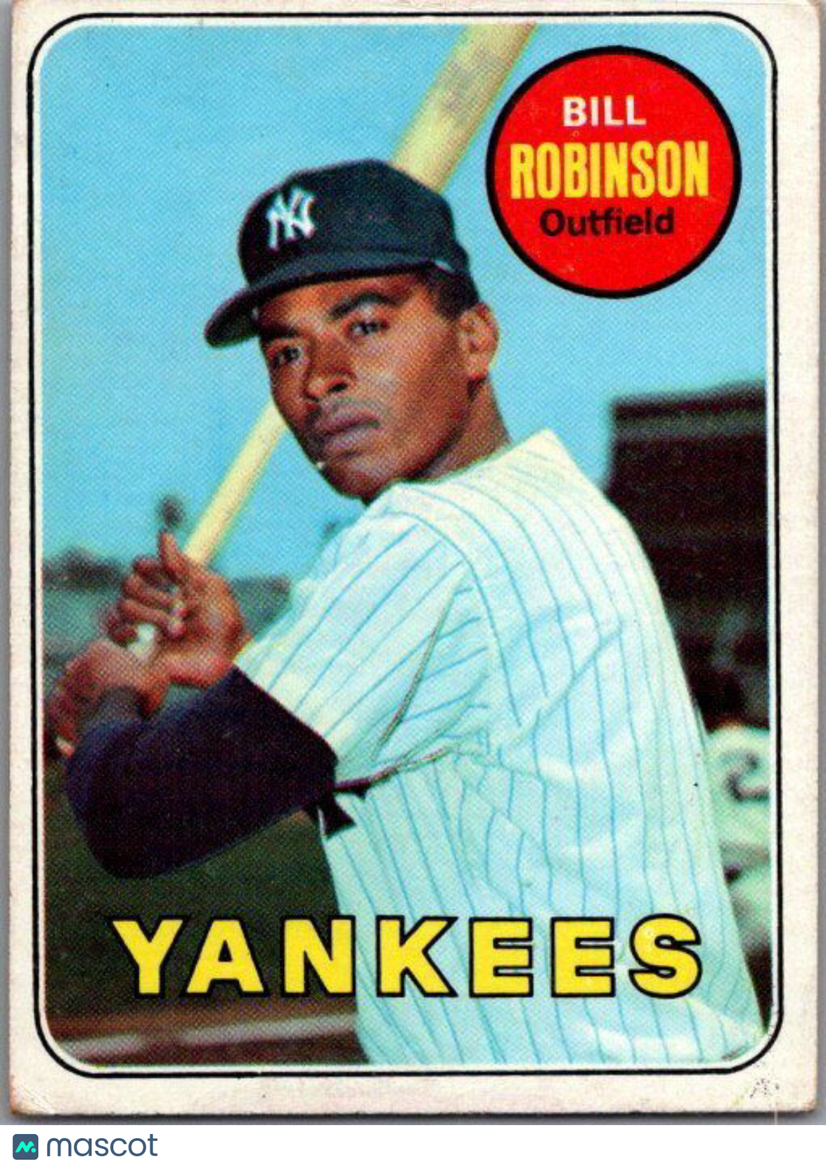 1969 Topps #313 Bill Robinson