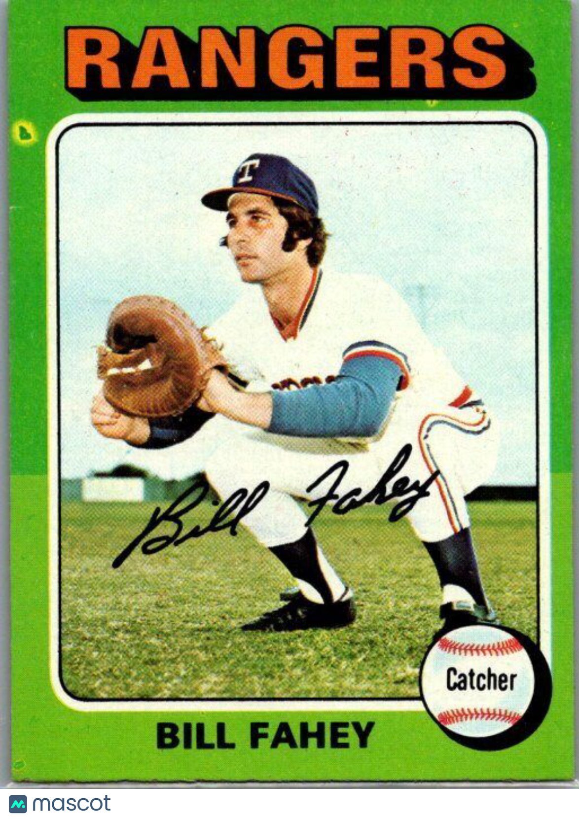 1975 Topps #644 Bill Fahey