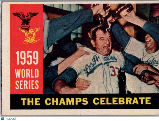 1960 Topps #391b 1959 World Series