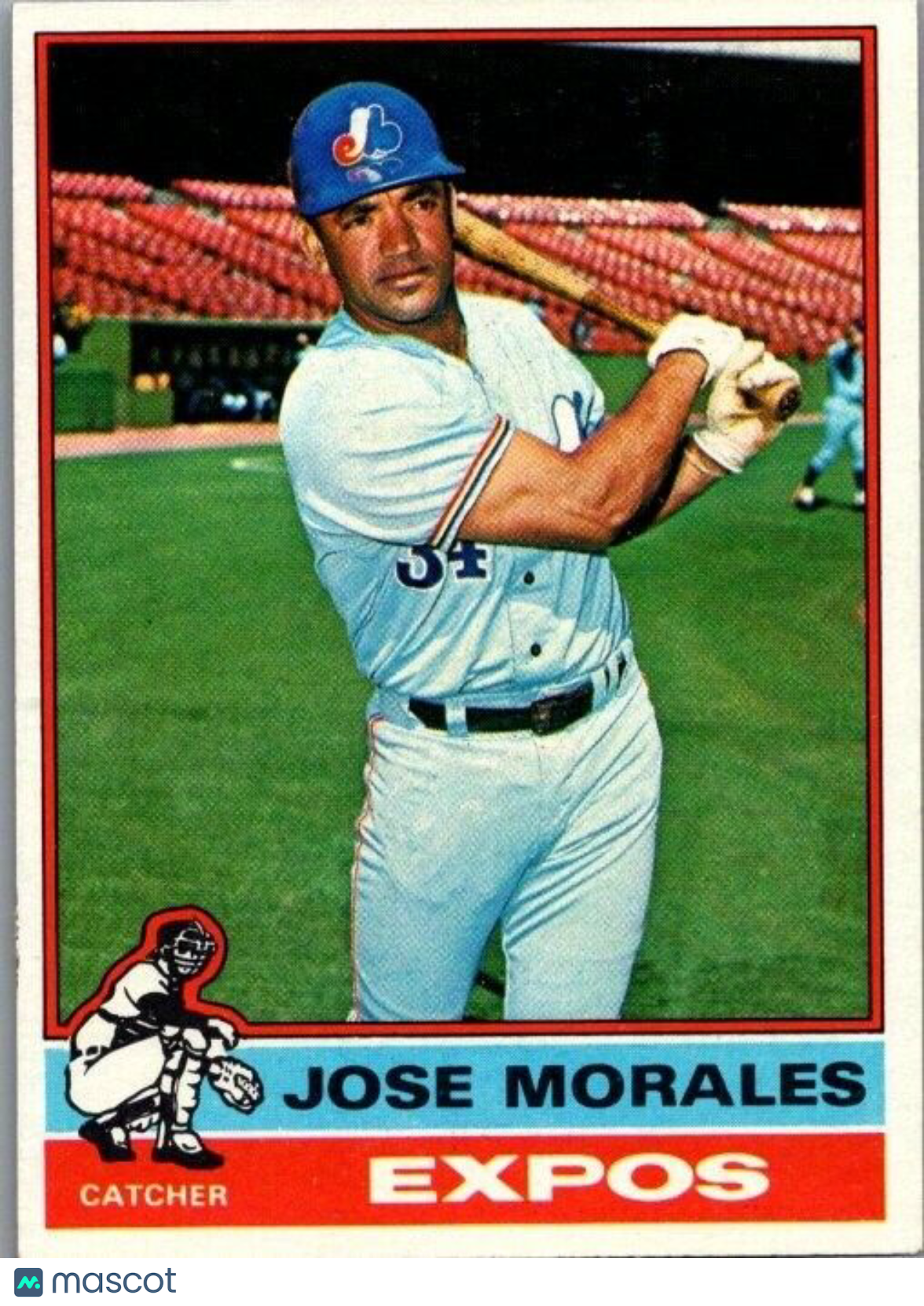 1976 Topps - #418 Jose Morales (RC)