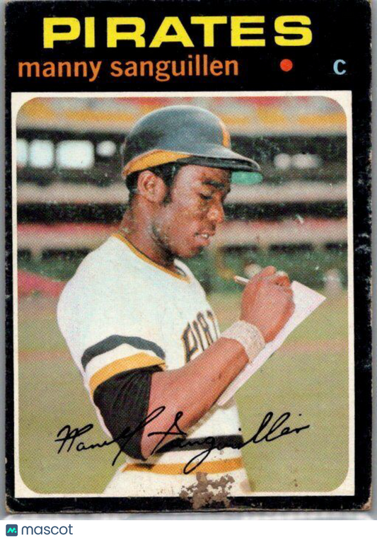 1971 Topps #480 Manny Sanguillen