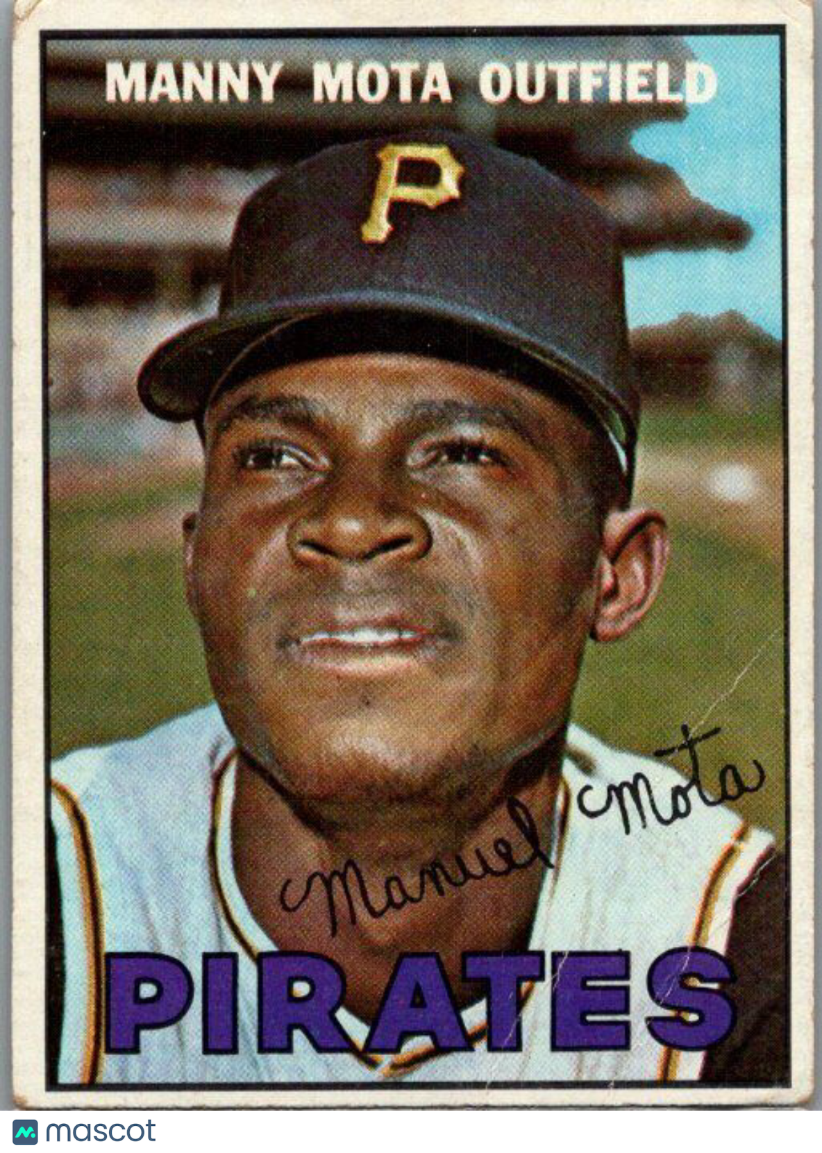 1967 Topps #66 Manny Mota