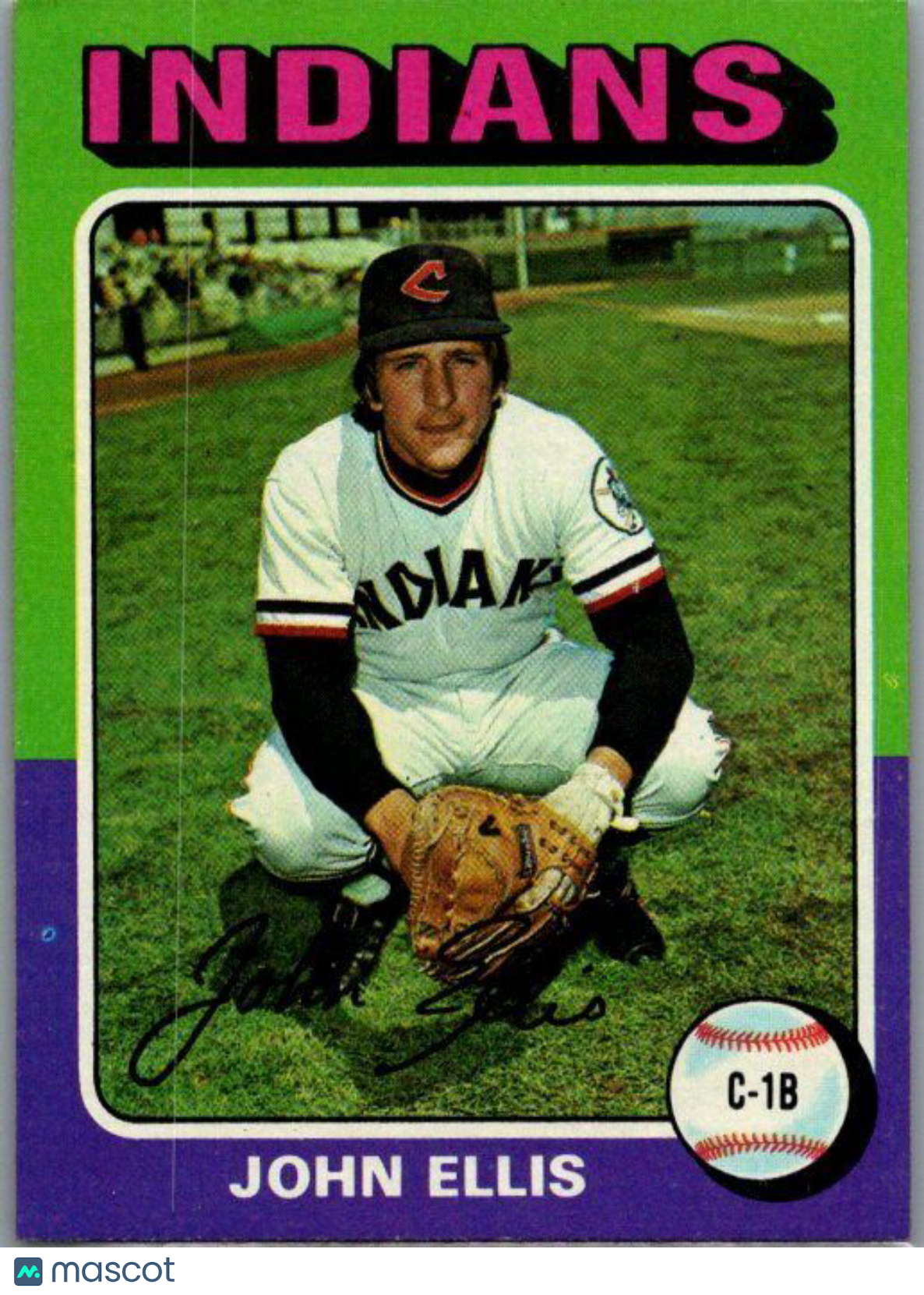 1975 Topps #605 John Ellis