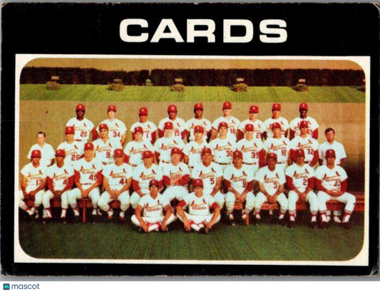 1971 Topps #308 St. Louis Cardinals