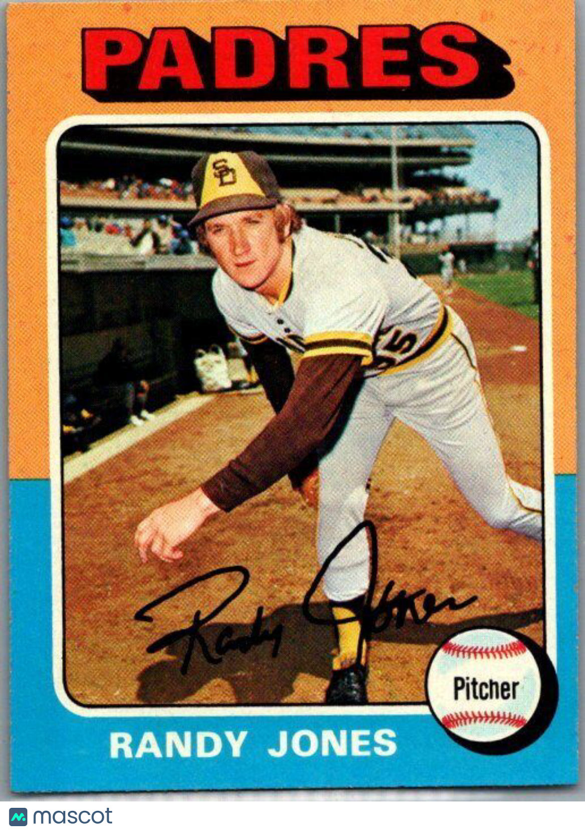 1975 Topps #248 Randy Jones