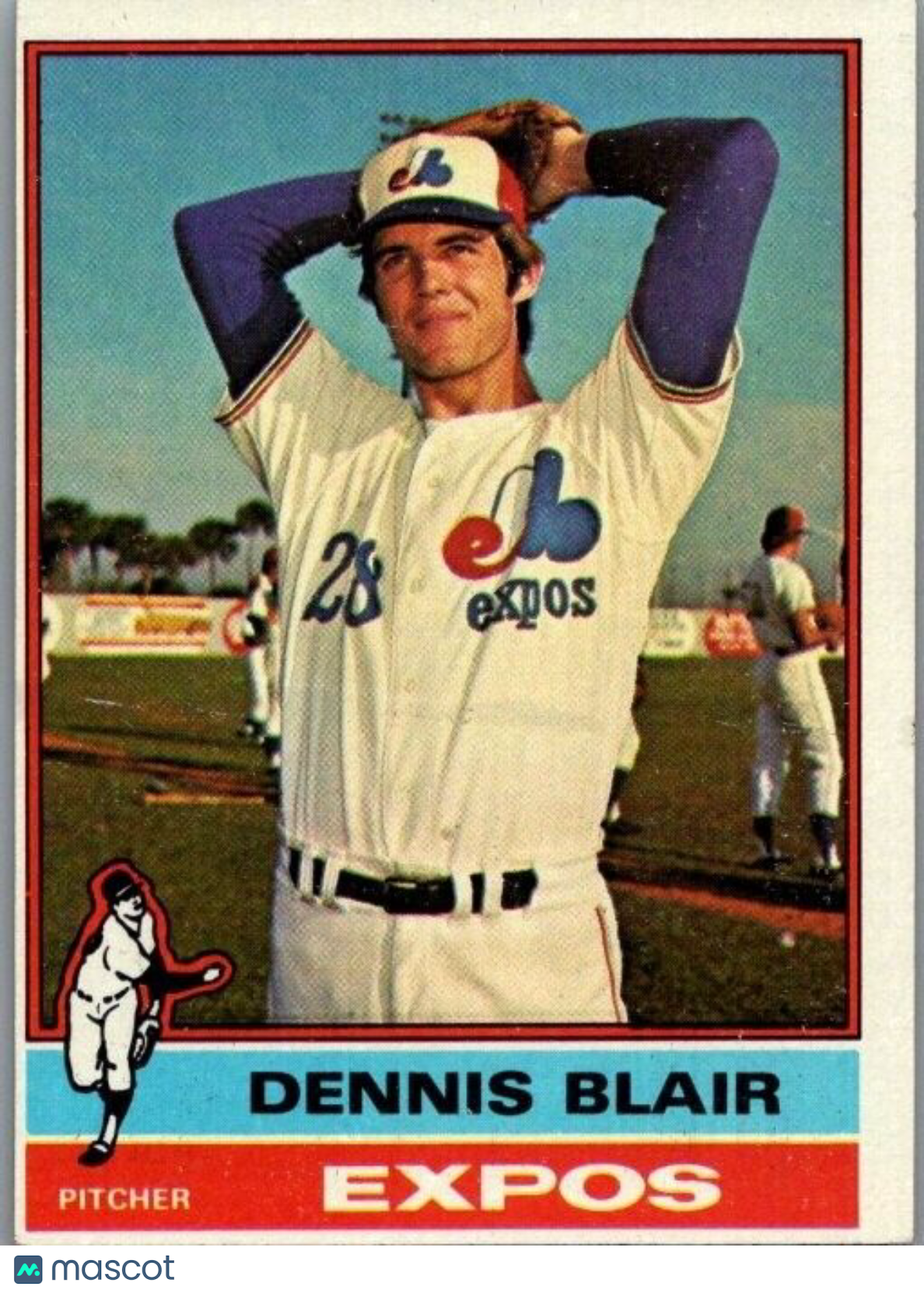 1976 Topps - #642 Dennis Blair