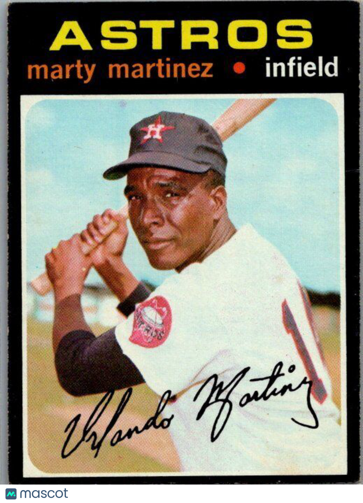 1971 Topps #602 Marty Martinez