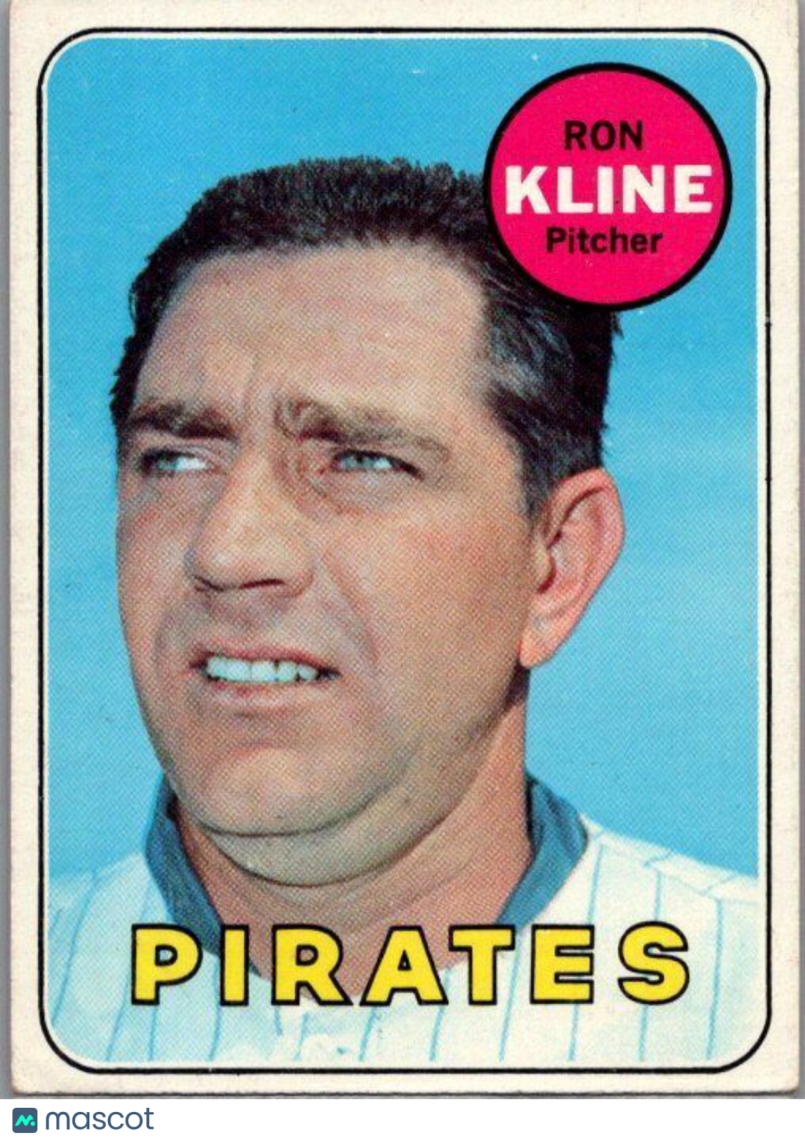 1969 Topps #243 Ron Kline