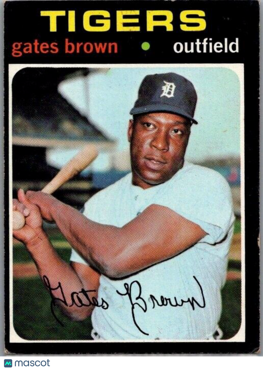 1971 Topps - #503 Gates Brown