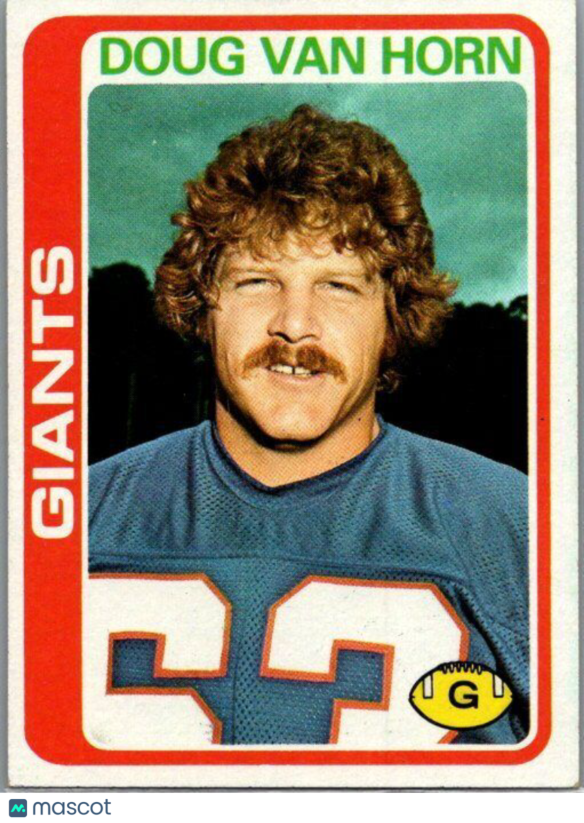 1978 Topps #372 Doug Van Horn