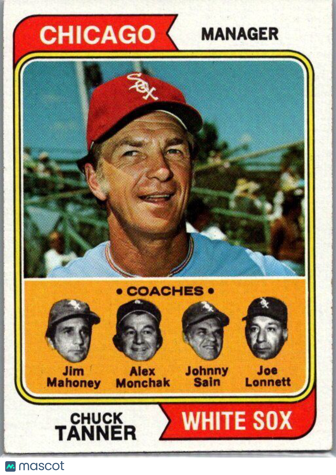 1974 Topps #221 White Sox Field Leaders