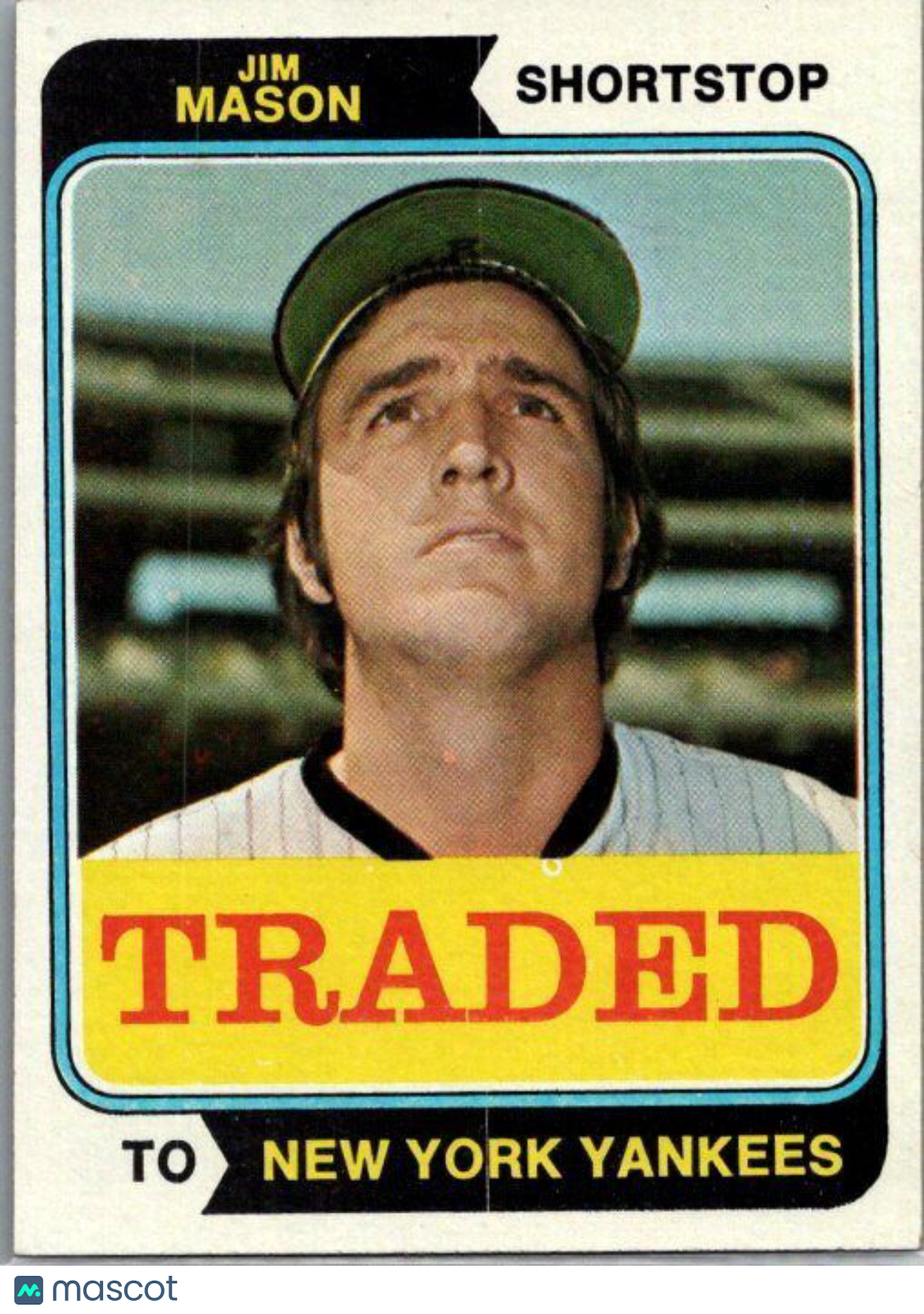 1974 Topps #618T Jim Mason Traded