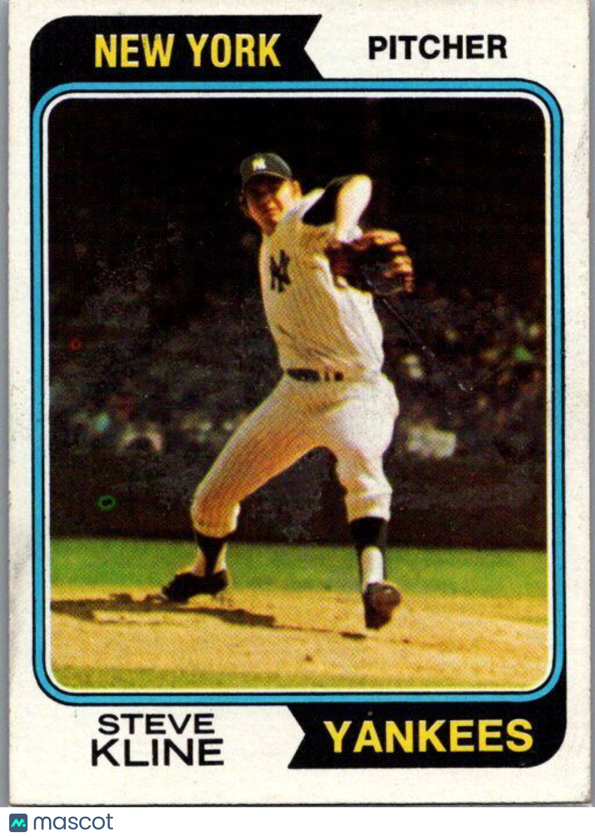 1974 Topps #324 Steve Kline