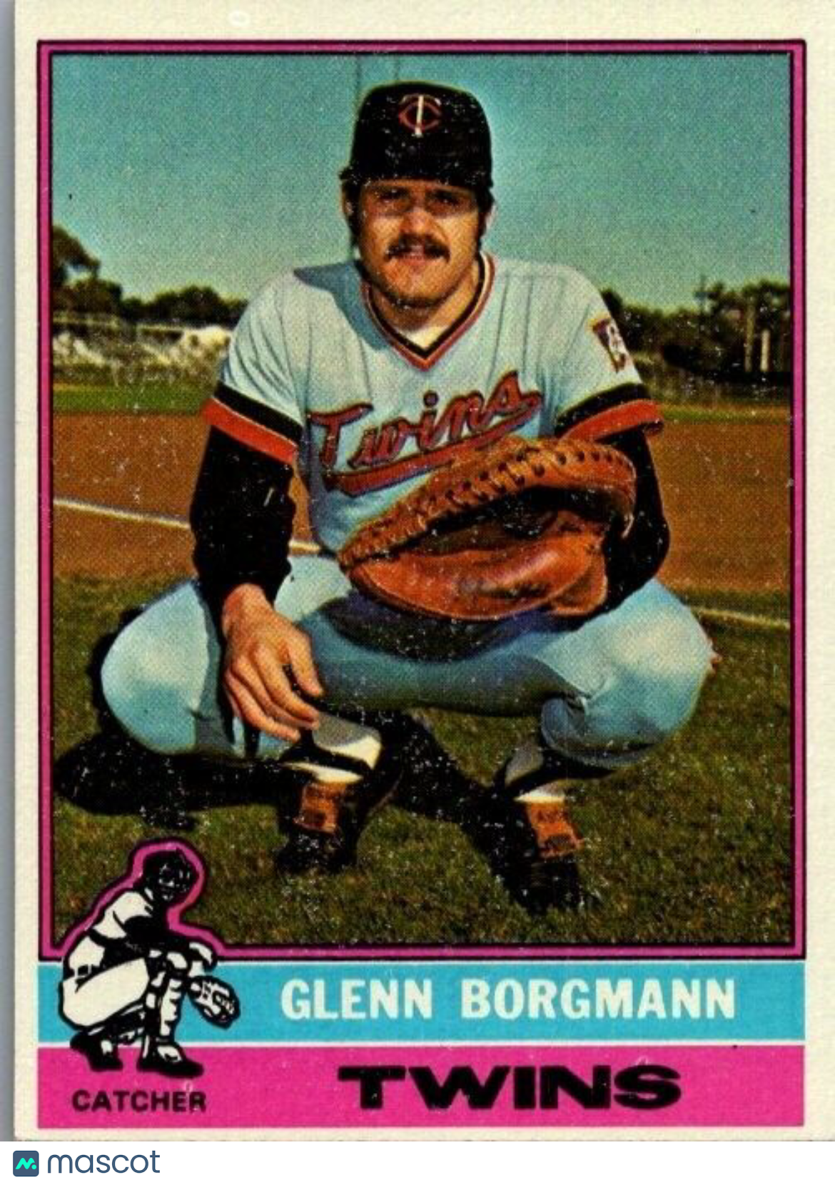 1976 Topps - #498 Glenn Borgmann