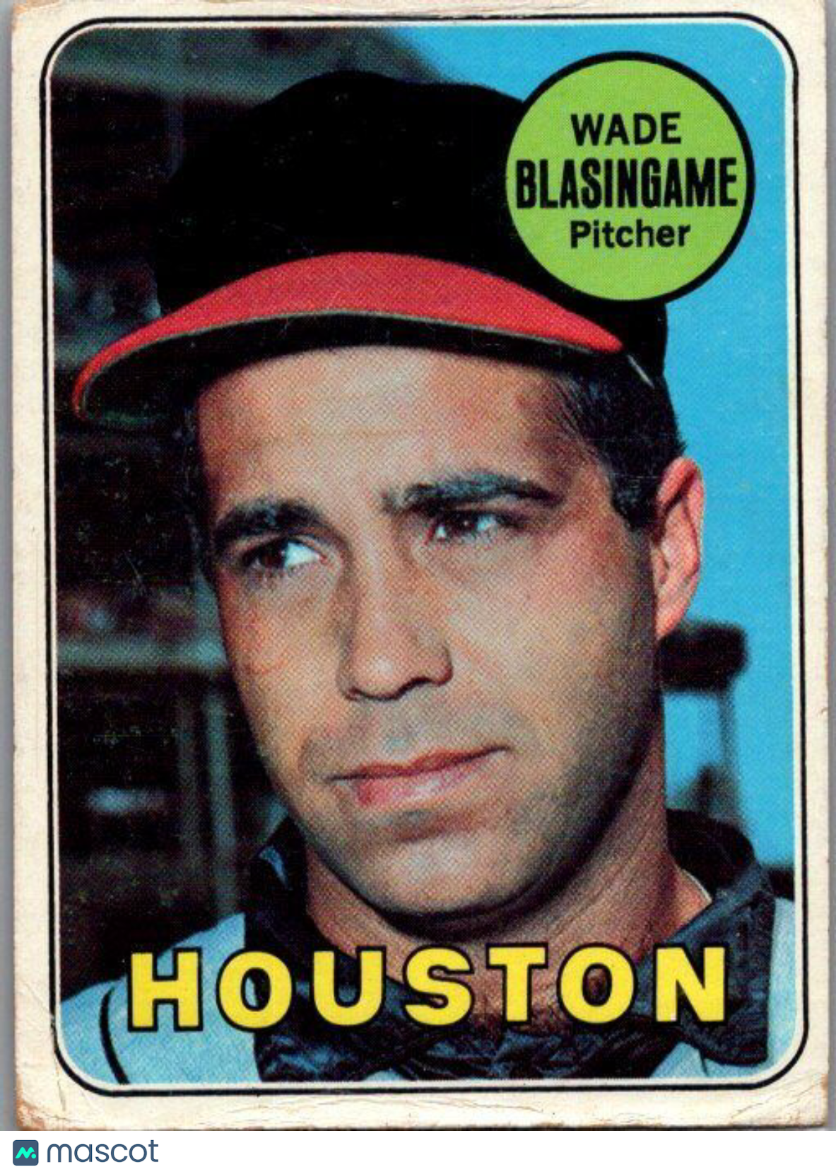 1969 Topps #308 Wade Blasingame