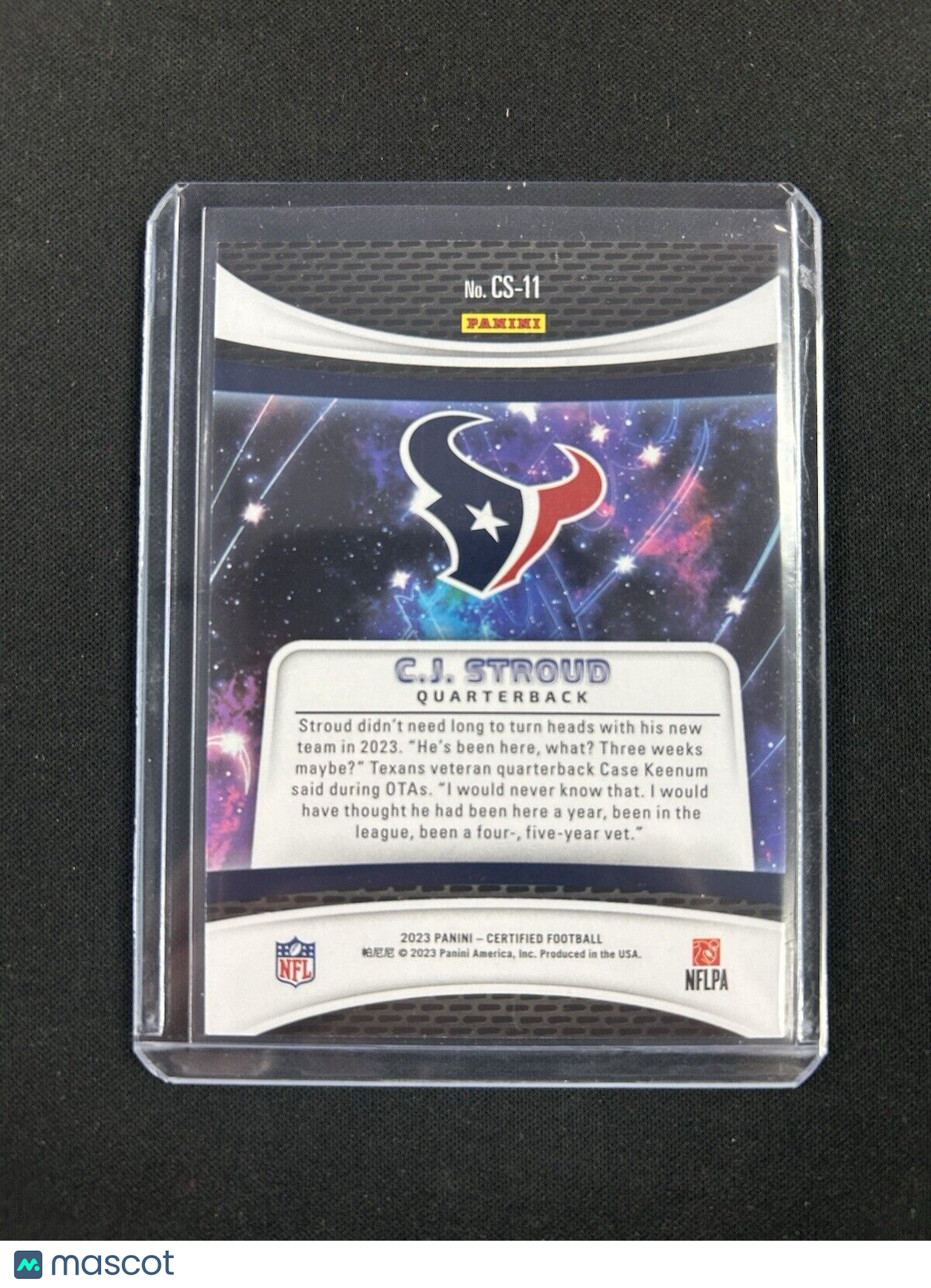 2023 Panini Certified Stars CJ Stroud /149