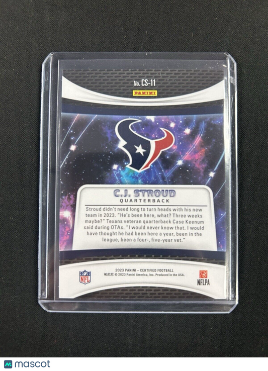 2023 Panini Certified Stars CJ Stroud /149