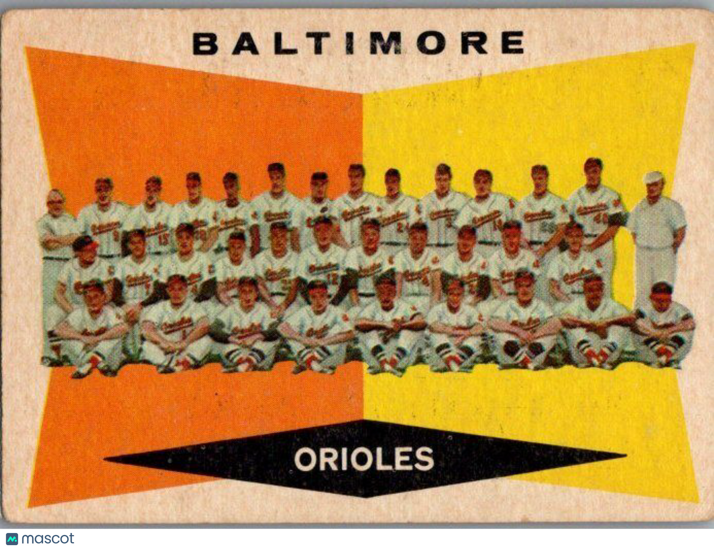 1960 Topps #494 Baltimore Orioles