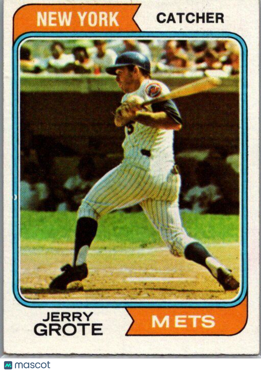 1974 Topps #311 Jerry Grote