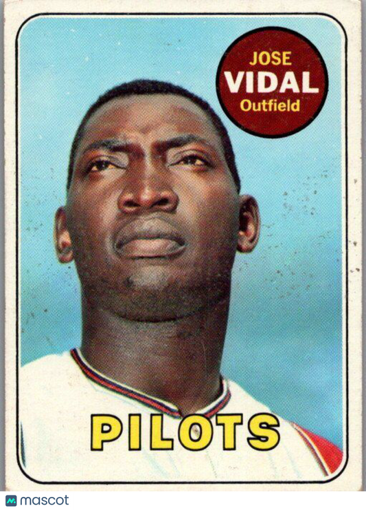 1969 Topps #322 Jose Vidal