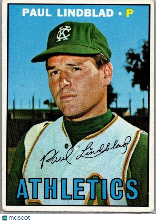 1967 Topps #227 Paul Lindblad