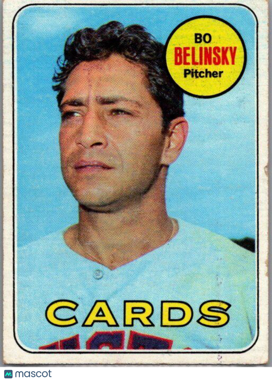 1969 Topps #366 Bo Belinsky