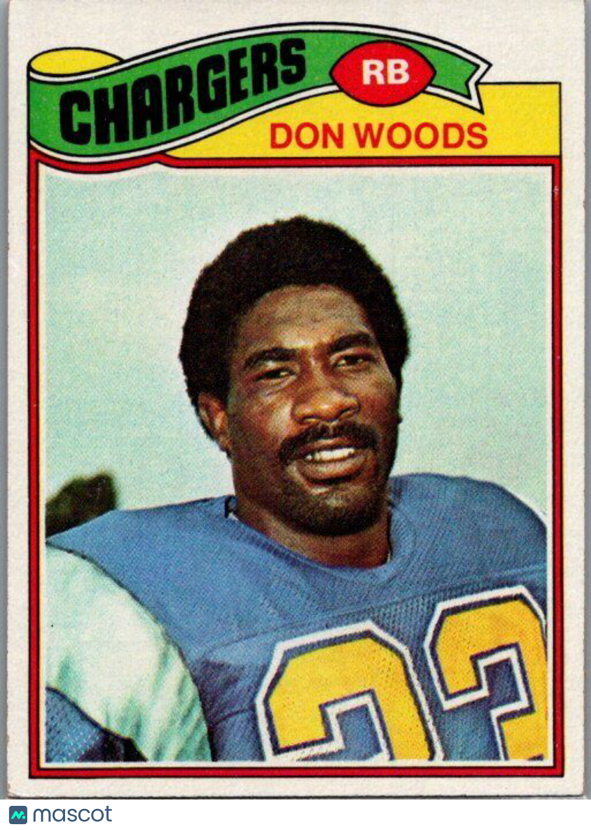 1977 Topps #248 Don Woods