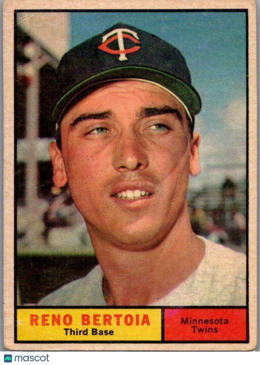 1961 Topps #392 Reno Bertoia