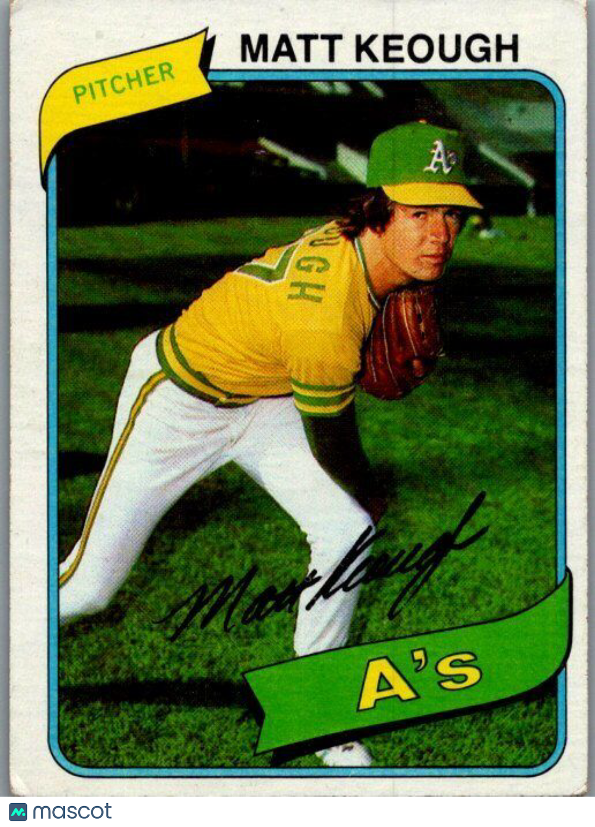 1980 Topps #134 Matt Keough