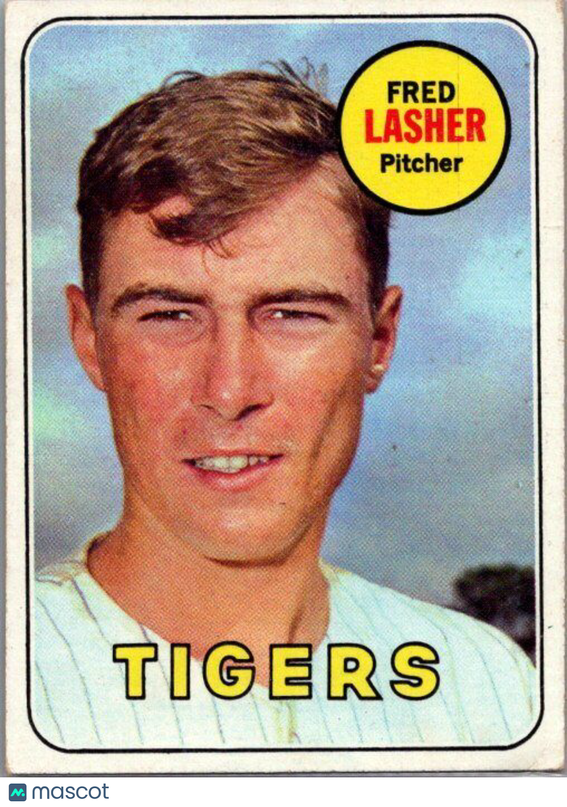 1969 Topps #373 Fred Lasher