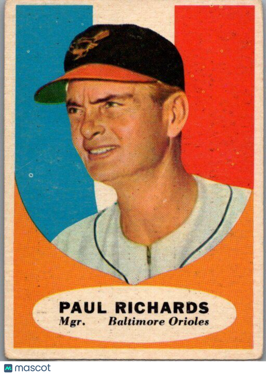 1961 Topps #131 Paul Richards