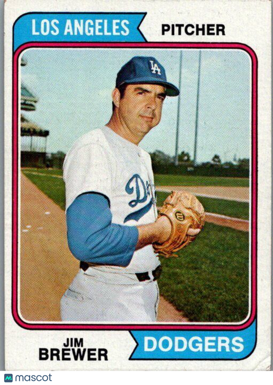 1974 Topps #189 Jim Brewer