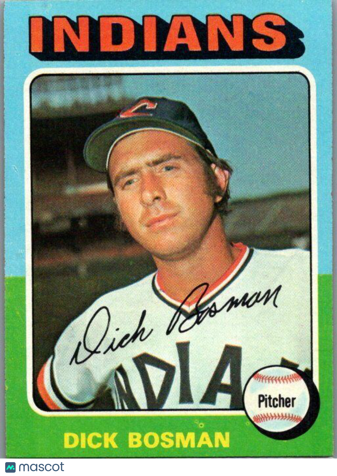 1975 Topps #354 Dick Bosman