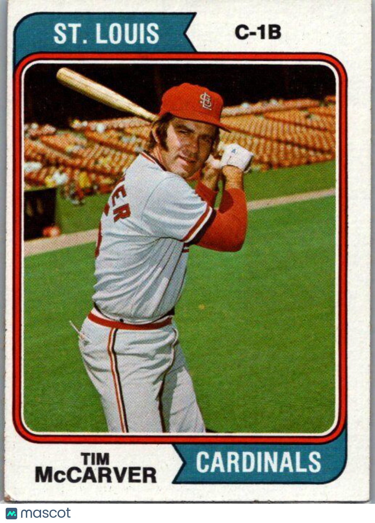 1974 Topps #520 Tim McCarver