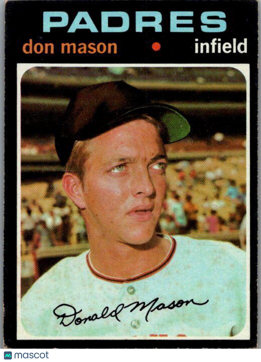 1971 Topps #548 Don Mason