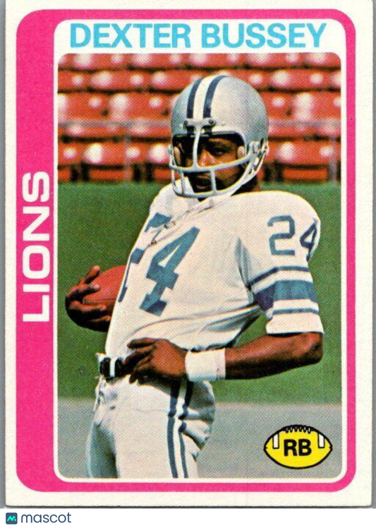 1978 Topps #427 Dexter Bussey