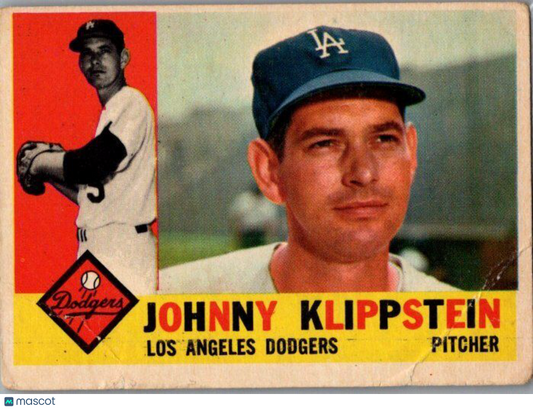 1960 Topps #191 Johnny Klippstein