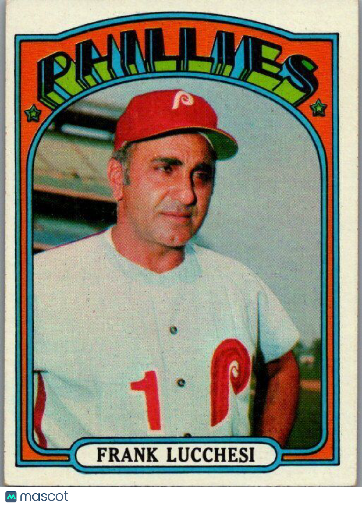 1972 Topps #188 Frank Lucchesi