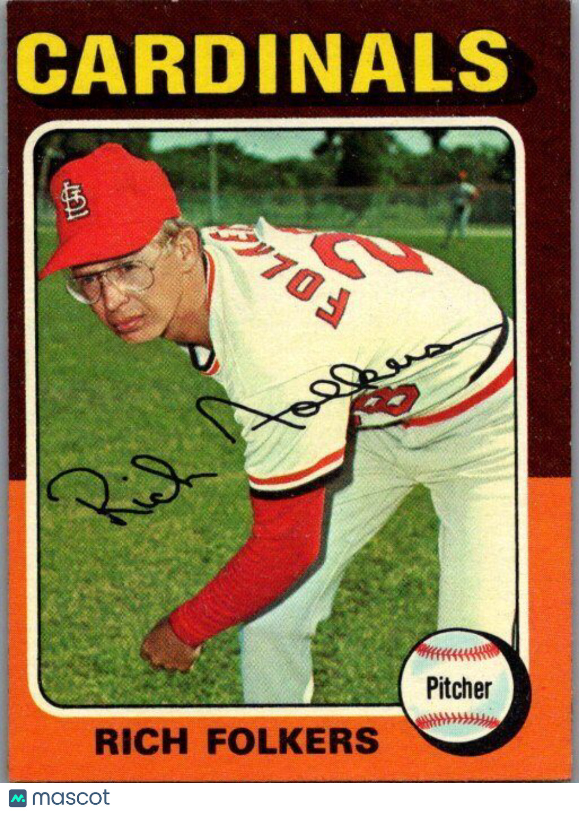 1975 Topps #98 Rich Folkers