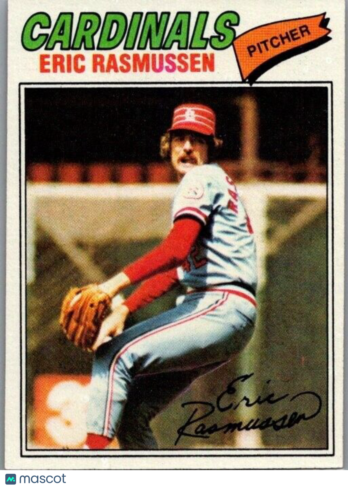 1977 Topps - #404 Eric Rasmussen