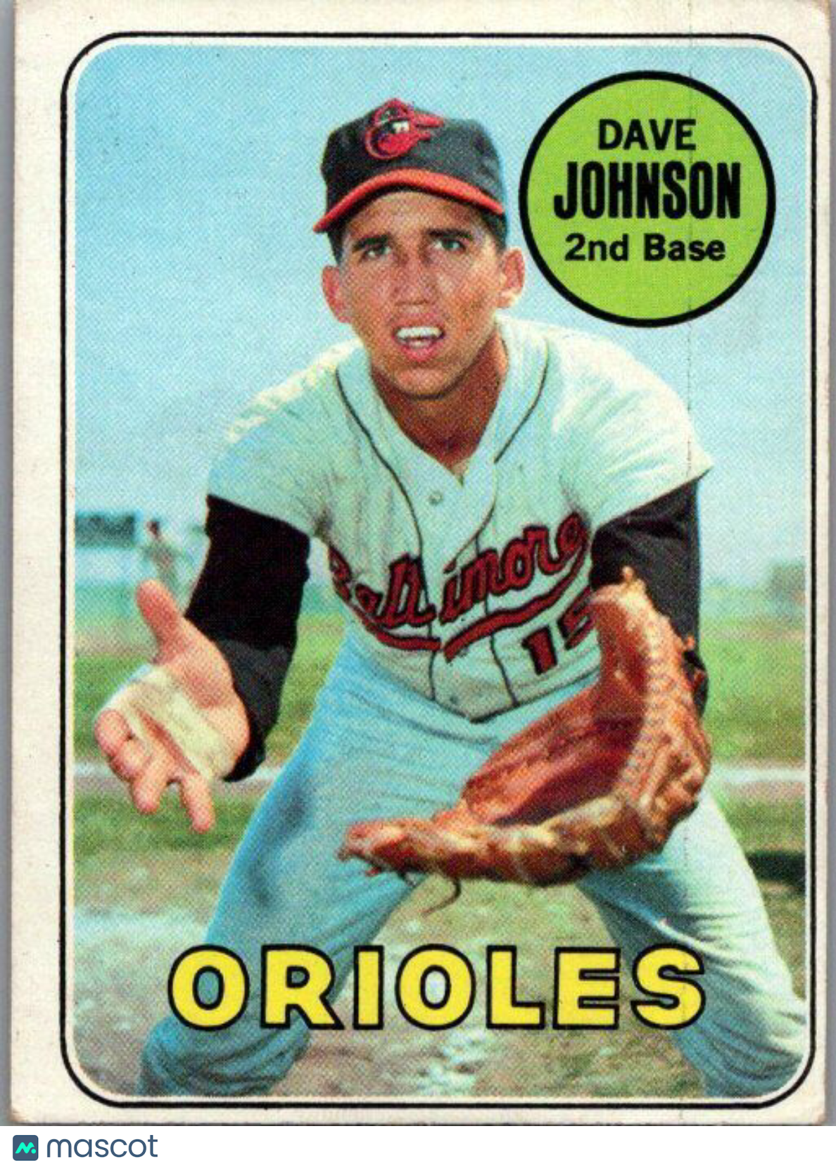 1969 Topps #203 Dave Johnson