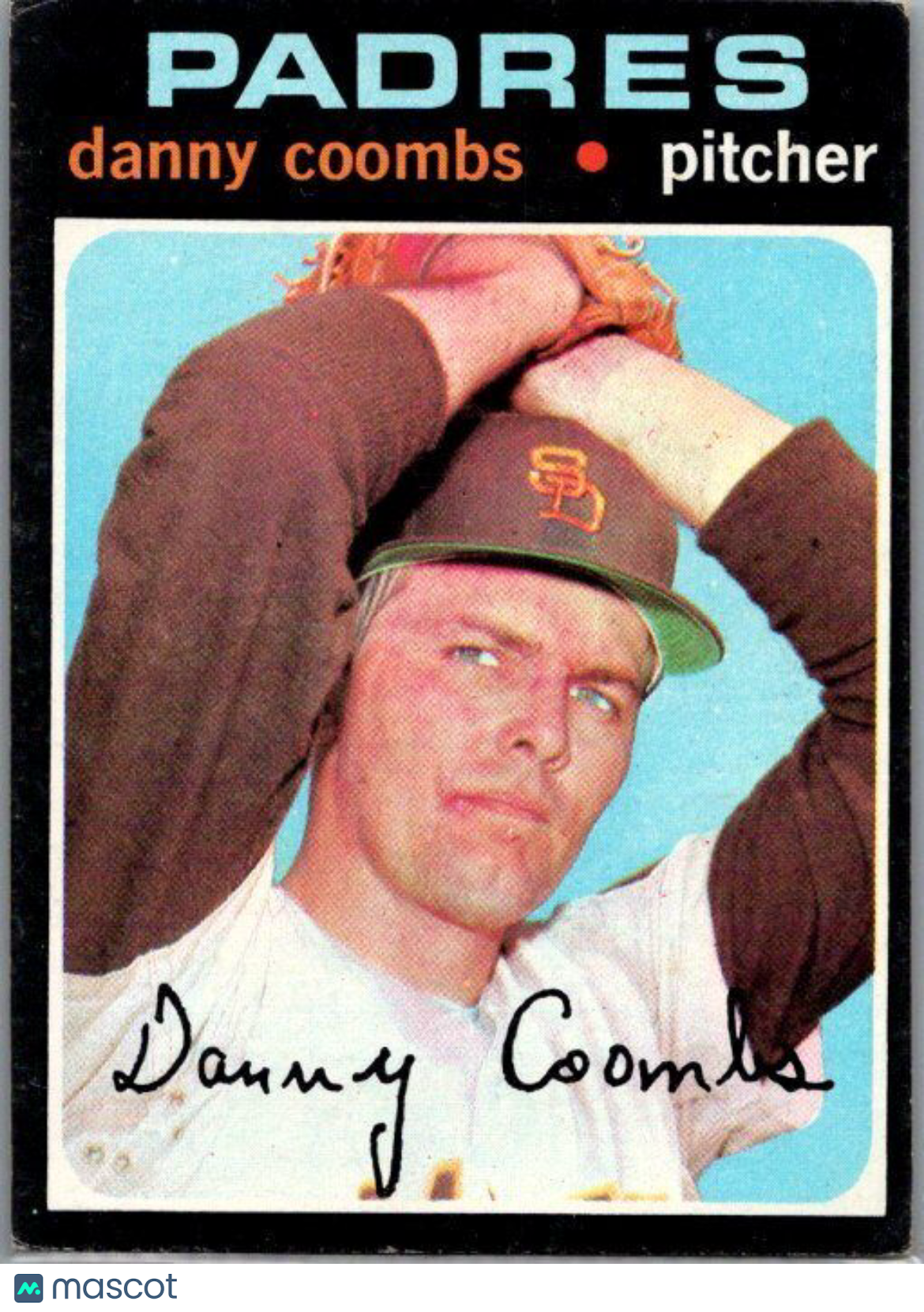 1971 Topps #126 Danny Coombs