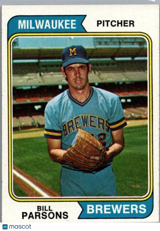 1974 Topps #574 Bill Parsons