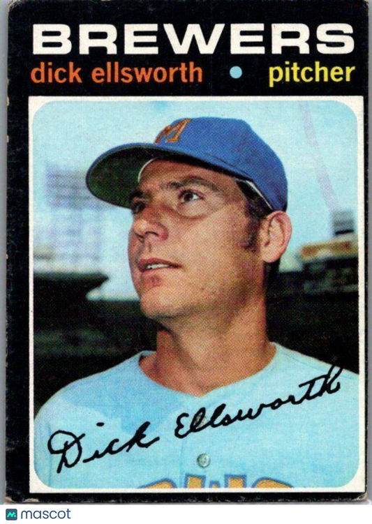 1971 Topps #309 Dick Ellsworth