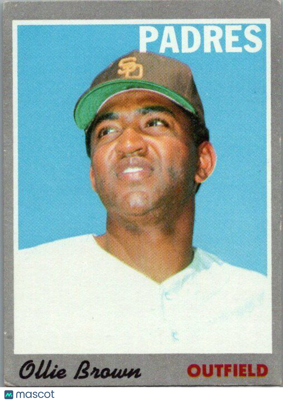 1970 Topps #130 Ollie Brown