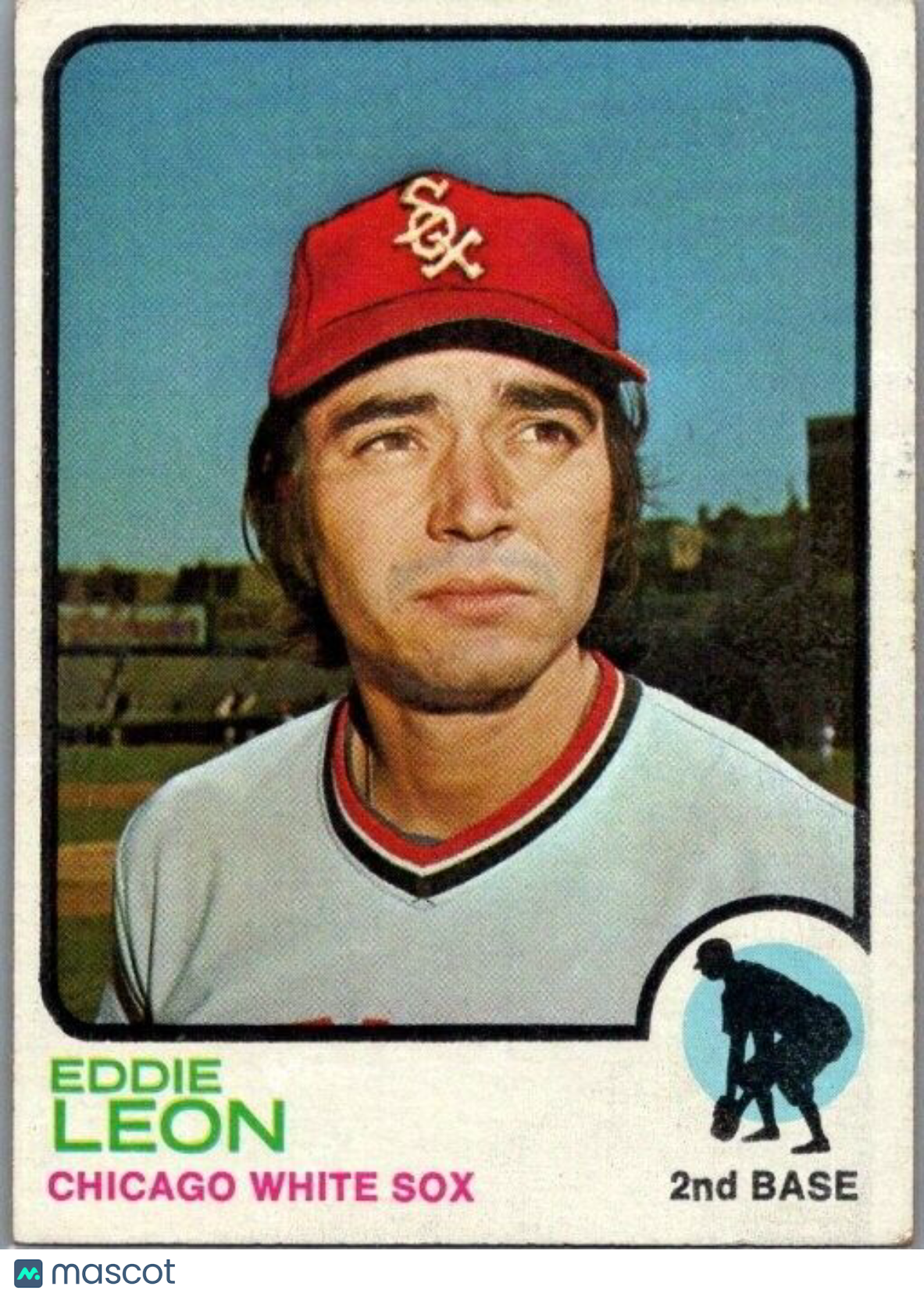 1973 Topps - #287 Eddie Leon