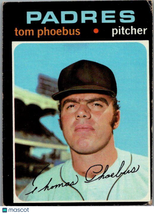 1971 Topps #611 Tom Phoebus