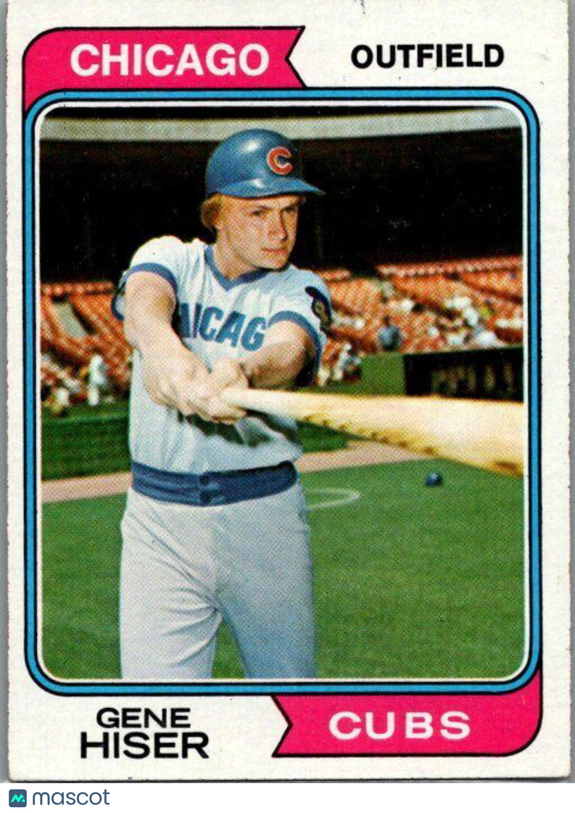 1974 Topps #452 Gene Hiser