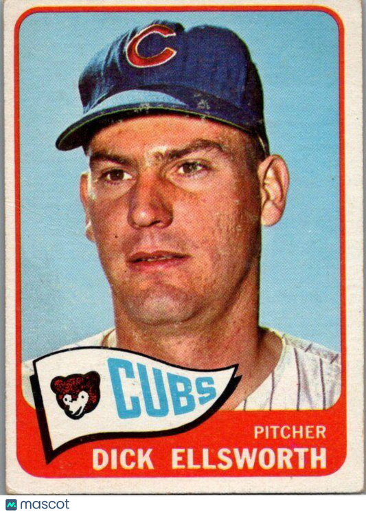 1965 Topps #165 Dick Ellsworth